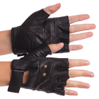 Тактические перчатки без пальцев кожаные MATSA SPORT WorkOut BC-0004 S - изображение 5