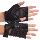 Тактические перчатки без пальцев кожаные MATSA SPORT WorkOut BC-0004 M - изображение 5