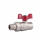 Кран американка прямою 1 SD FORTE SF220W25