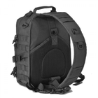Сумка-рюкзак тактична військова A92(чорний) - зображення 3