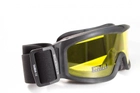 Тактические очки-маска с диоптрической вставкой в комплекте Global Vision Ballistech-2.75 amber желтый - изображение 11