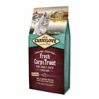 Сухой корм для кошек Carnilove Fresh для стерилизованных с карпом и форелью