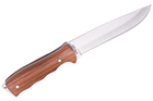 Мисливський ніж у чохлі з дерев'яною ручкою GP NO1525 26см - зображення 3