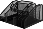 Органайзер настільный металевий BuroMax BM.6241-01 20х15х10см. чорний
