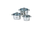 Набор посуды нержавеющий Maestro 1.5 х 3 х 5 л (3 шт.) MR-2220-6L (MR-2220-6L)