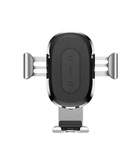 Автотримач з бездротовою зарядкою Baseus Gravity Car Mount Air Outlet Silver WXYL-0S