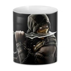Чашка з принтом Mortal Kombat Мортал Комбат з ножем MK.02.24 Кружка керамічна 0,33