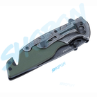 Нож тактический, складной нож карманный для рыблки, охоты, Bounce GHU-3211, зеленый - изображение 4