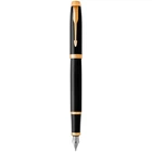 Ручка пір'яна Parker IM 17 Black GT FP F (22 011)