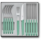 Набор столовых приборов Victorinox Swiss Modern Table Set 12 шт Steak Mint (6.9096.12W41.12)