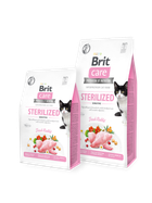 Сухой корм для кошек Brit Care Cat GF Sterilized Sensitive для стерилизованных с чувствительным пищеварением с кроликом