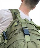 Рюкзак тактический штурмовой зсу 50 л, рюкзак военный камуфляж олива, походный тактический рюкзак ВСУ - изображение 3