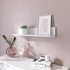 Полка настенная прямая для книг Moreli ST-0022 белый Ш800*В150*Г166мм