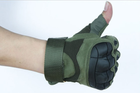 Перчатки тактические без пальцев (705156378) Зеленый M - изображение 5