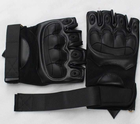 Перчатки тактические без пальцев (705156378) Черный S - изображение 3