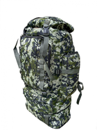 Рюкзак тактичний 80л піксель, рюкзак військовий камуфляж, тактичний рюкзак похідний - зображення 6