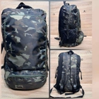 Рюкзак тактический мужской 80 литров объем, тактичний рюкзак, Bounce ar. RT-1480, зеленый - изображение 2