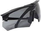 Тактичні балістичні окуляри ESS Crossbow Surpressor One Gray (EE9007-03) - изображение 4