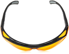 Тактичні балістичні окуляри Basics Blue Light Safety Glasses Eye Protection Anti-Fog Orange - зображення 3
