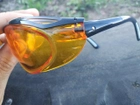 Тактичні балістичні окуляри Basics Blue Light Safety Glasses Eye Protection Anti-Fog Orange - изображение 5