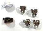 Набор медиаторов когтей на пальце D'Addario National Pick Variety Pack - Finger And Thumb Picks 6 Pack Stainless Steel