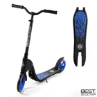 Детский двухколесный самокат Best Scooter 79855 со складной конструкцией, Синий