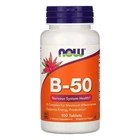 Витамины NOW FOODS Vitamin B-50 100 таблеток