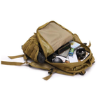 Рюкзак тактический B07 35 л, олива - изображение 5