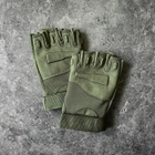 Тактичні рукавички Оліва XL - зображення 8