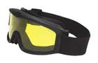 Защитные тактические маска очки Global Vision Ballistech-3 (yellow) Anti-Fog - изображение 6