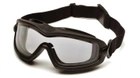 Тактические очки с диоптрической вставкой Pyramex V2G-PLUS прозрачные - изображение 6