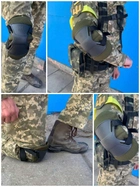 Комплект наколенники + налокотники тактические Kreminna для военных армейские усиленные 4 шт - изображение 4