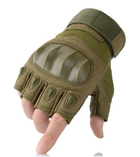Тактичні рукавички безпалі (велоперчатки, мотоперчатки) GUMAO - зображення 1