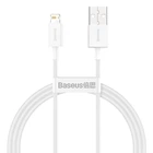 USB кабель для iPhone с разъемом Lightning BASEUS Superior Series Fast Charging Data Cable (1M, 2.4A). White