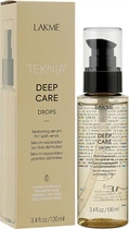 Восстанавливающая сыворотка для кончиков волос Lakme Teknia Deep Care Drops 100 мл (8429421447430)