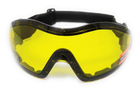 Очки защитные с уплотнителем Global Vision Z-33 (yellow) Anti-Fog желтые - изображение 5