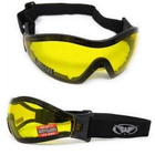 Очки защитные с уплотнителем Global Vision Z-33 (yellow) Anti-Fog желтые - изображение 7