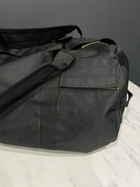 Військовий баул рюкзак Colo 90 л Чорний від 50 шт - зображення 7