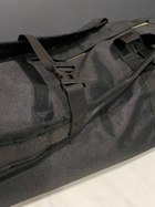 Військовий баул рюкзак Colo 90 л Чорний від 20 шт - зображення 5