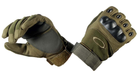 Рукавиці тактичні полнопалые Oakley XL Green (3_00052) - зображення 7