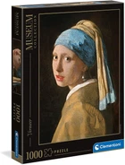 Пазл Clementoni Vermeer Museum Collection Ян Вермер - Дівчина з перловою сережкою Музейна колекція 1000 шт. (‎39614)