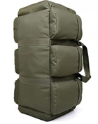 Сумка-рюкзак тактическая HLV xs-90l3 90 л Olive - изображение 4