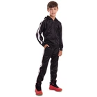 Костюм спортивный детский Zelart Classic 6811T рост 135-140 см (28) Black-White