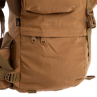 Рюкзак тактический рейдовый каркасный SILVER KNIGHT 65 литров TY-065 нейлон, оксфорд 900D коричневый - изображение 7