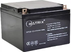 Аккумуляторная батарея Matrix AGM 12V-26Ah (NP26-12)