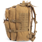Рюкзак тактичний штурмової SILVER KNIGHT ZD11 35л хакі - зображення 10