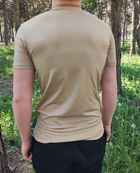 Тактическая футболка Flas-3; XXL/56р; Микрофибра. Песочный. Армейская футболка Флес. Турция. - изображение 7