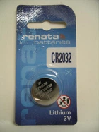 Батарейка CR2032 Renata, 1 шт, блистер