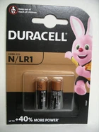 Батарейка DURACELL LR1/2BL N Lady , 2 шт., блістер (MN9100)