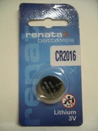 Батарейка CR2016 Renata, 1 шт, блистер